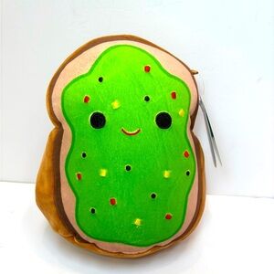 Squishmallows Sinclair The Avocado Toast 8 Inch Plush Brown Green NEW